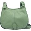 Puccio Pucci TRLBC100094, Borsa di Pelle Womens, Acqua Verde, 30x23x7 cm