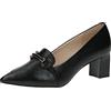 CAPRICE 9-9-24400-20, Scarpe décolleté Donna, Nappa Nera, 37.5 EU