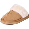 Minnetonka Chesney Scuff - Pantofole Donna, Beige (CinnamonCinnamon), 36 EU