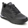 Skechers 232346 Bbk, Sneaker Uomo, Nero, 46 EU