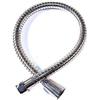 Saraoriginalshop Laccio Doccia Flessibile Raccordo Universale Varie Lunghezze in Acciaio Inox Doppia Aggraffatura Attacco 1/2 Terminale in Ottone Resistente ad Alte Temperature (60 Cm)
