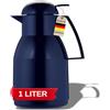 Helios Top a Pressione, 1.0 l, caraffa in plastica, plastica, Dark Blue, 30 x 30 x 25.7 cm