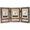 Lawrence Frames 11535T - Cornice portafoto in peltro anticato, 3 x 5 cm, con bordo in rilievo