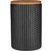 Premier Housewares - Contenitore esagonale, colore: Nero