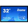 iiyama iiyama ProLite TF3215MC-B1AG - Monitor a LED - 32 (32 visualizzabile) - telaio aperto - touchscreen - 1920 x 1080 Full HD (1080p) @ 60 Hz - A-MVA3 - 500 cd/m² - 3000:1 - 8 ms - HDMI, VGA - nero TF3215MC-B1AG