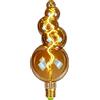 TIANFAN Lampadine LED Vintage 4W Dimmerabile 2000Kelvin Super Warm Big Globe Lampadina LED 220/240V Edison Vite E27 Presa Speciale Lampadina Decorativa G125 (d'oro)