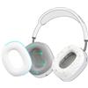 SOULWIT Copri Cuscinetti Custodia in Silicone Resistente al Sudore per AirPods Max, Comodi per l'allenamento in palestra, Facili da pulire, Nessuna Perdita di Qualità del Suono