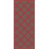 Vilber Wales, tappeto rosso 04 (78 x 180 x 0,2 cm), PVC poliestere, antiscivolo, lavabile, resistente al calore, con possibilità di tovagliette singole e runner da tavolo in set