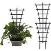 PMELCXD Supporto per Piante da Giardino, 2 Pezzi, sovrapposto, Supporto per la Coltivazione di Piante in Vaso per Mini rampicanti, Foglie e Supporti per tralicci (Possono Essere estesi e impilati)