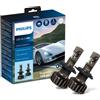 Philips Ultinon Pro9100 LED lampadina fari auto (H4), 350%, 5.800K, set di 2