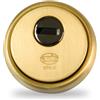 Amig - Defender per cilindro Mod. 30 - Ottone - Dorato - Anello esterno pieno - Ø65 mm - Con piastra antitrapano - Con viti e supporto - Per cilindro Europrofilo EN1303 - Corpo in acciaio sinterizzato
