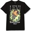 Funko Boxed Tee: Attack On Titan: Levi Ackerman - Medium - T-Shirt, Maglietta - Vestiti - Idea Maniche Corte per gli Adulti Uomini e Donne - Merchandising Ufficiale Fans