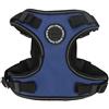 Puppia PLRA-HF9323-BL-M Trek Safety Harness F Pettorina Life Trekking per Cani, M, Blu