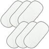 SZCXDKJ 6 materassini fasciatoi portatili, in puro cotone, impermeabili, riutilizzabili, morbidi e confortevoli, 30 x 60 cm