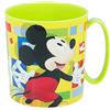 ALMACENESADAN 2667; Tazza Microonde Disney Mickey Mouse; Capacità 350 ml; Prodotto in plastica; Senza BPA