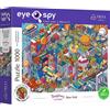 Trefl-1000 Elementi, Scene Divertenti, Cartoncino Spessissimo, BIO, EKO, Intrattenimento Creativo per Adulti e Bambini dai 12 Anni, Colore Spy Puzzle Città Immaginarie: New York, USA, 10708