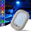Teguangmei Luci per Tettuccio Auto LED 8 Colori Senza Fili, Ricaricabile USB per Interni, Adatta per Camion, Armadi, Campeggio