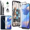 RongZy Schermo LCD per Oppo A54s CPH2273 Sostituzione Display Digitizer Assembly Vetro di Ricambio Touch Screen con Strumenti(6.52,Nero con Cornice)