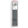 Rayen 6178 Vassoio per organizzare cassetti 3 u, Trasparente E Silicone in Grigio Scuro, Medidas: 1 ud. 8,2 x 8,2 x 5 cm. / 1 ud. 24,7 x 8,2 x 5 cm. / 1 ud. 32,7 x 8,2 x 5 cm