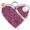 My Family Medaglietta Shine Cuore Piccolo Glitter Rosa >>>INCISIONE_GRATIS