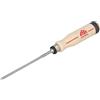 Stubai 353001 Scalpello in Acciaio, Manico in Legno, 4 mm