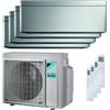 Daikin Condizionatore Daikin Stylish quadri split 9000+9000+12000+18000 BTU inverter A++ wifi unità esterna 9 kW codice prodotto 5MXM90N-FTXA25BS-4