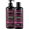 Kerargan - Duo Ultra Riparatore Shampoo & Balsamo alla Cheratina per Capelli Danneggiati e Stressati - Rinforza, Liscia & Protegge - Senza Solfati, GMO, Silicone - 2x500 ml