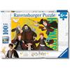 Ravensburger - Puzzle 100 Pezzi XXL Harry Potter, Idea Regalo per Bambini 6+ Anni, Gioco Educativo e Stimolante