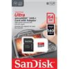 Sandisk - Microsd Ultra A1 64gb + Adatt