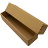 Weboxes Scatola Fondo e Coperchio 9 x 9 x 39cm (LxPxH) Confezione da 25 pezzi Colore Avana