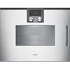 GAGGENAU BSP 251 131 Forno Combinato A Vapore Con Cerniera Porta: A Sinistra, Argento 60 X 45 Cm