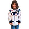 DQB DeQUBE DEQUBE - Costume da astronauta, con dettagli nave spaziale, unisex, taglia unica, colore: bianco/blu