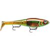 Rapala - X-Rap Pesca pesca Peto - Costruzione di plastica / PVC - Pesca d'acqua dolce Pesca lentamente - Profondità di nuoto 0.5-1m - Dimensioni 20 cm / 83 g - Prodotto in Estonia - Green Motoil UV