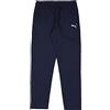 PUMA PUMHB|#Puma Teamrise Sideline Pants Jr Pantaloni Tuta, Unisex Bambini, Peacoat-Puma White, 140