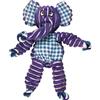 KONG Floppy Knots -Giocattolo per Cani in Corda Annodata - Imbottitura Minima - Elefante - Per Cani Di Taglia Medio/Grande