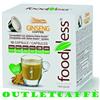 FoodNess 180 Capsule Caffè Al Ginseng Compatibili Dolce Gusto Senza Glutine