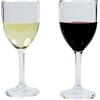 mikken Viva Haushaltswaren Accadrà 2 Bicchieri di Vino in plastica di Alta qualità (polycabonat) Circa 300 ML/35665