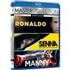 Universal Sport Icon (Ronaldo - Senna - Manny) - Cofanetto Con 3 Blu Ray - Nuovo Sigillato
