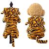 Anjing Cucciolo di cane Pet vestiti con cappuccio caldo maglione camicia cucciolo autunno inverno cappotto Doggy moda tuta abbigliamento Tiger Suit-S