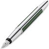Pelikan Penna stilografica Pura P40, verde foresta, piuma EF (extra fine), penna stilografica di alta qualità in confezione regalo, 822831