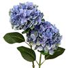 Briful 2 fiori di ortensia artificiali al tatto reale come veri rami di ortensia per tavoli da ufficio, hotel, ricevimenti, sale d'attesa, tavoli da pranzo, caffè