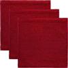 Frottana Panno per sapone Pearl 30 x 30 cm in 100% cotone, set da 3 pezzi