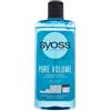 Syoss Pure Volume shampoo micellare per capelli deboli senza volume per donna
