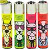 Clipper ACCENDINI CLIPPER FASHION DOGS PREMIUM & SPECIAL EDITION - SERIE COMPLETA DA 4 PEZZI LARGE