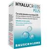 Bausch & Lomb Hyalucross Plus Gocce Oculari Occhio Secco, 20 flaconcini