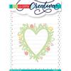 Fustelle metalliche Cuore Fiorito