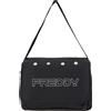 Freddy Borsa Messenger Bag in nylon nero con maxi-logo FREDDY