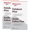 Redcare Men Acido Folico Plus 2x60 pz Capsule
