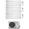 DAIKIN STYLISH CONDIZIONATORE TRIAL SPLIT 7000+12000+12000 BTU BIANCO GAS R-32 WI-FI INVERTER 3MXM52A9 A+++