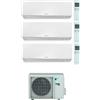 Daikin CONDIZIONATORE DAIKIN PERFERA WALL TRIAL SPLIT 5000+5000+15000 BTU WI-FI INVERTER R32 3MXM52A9 A+++